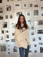 Reversible Suede and Sherpa Jacket