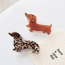 Sausage Dog Claw Clip