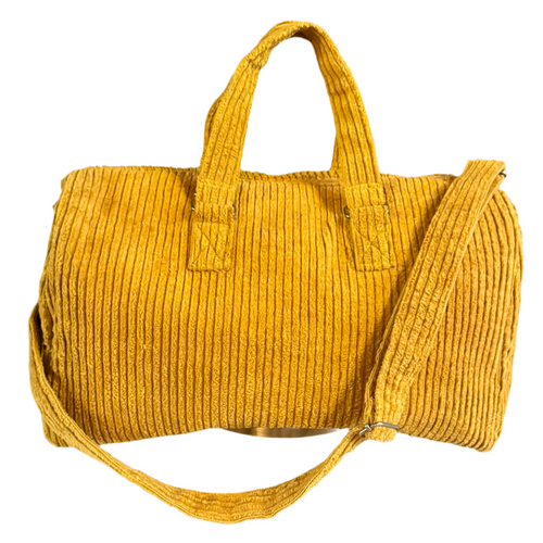 Mustard Duffle Bag