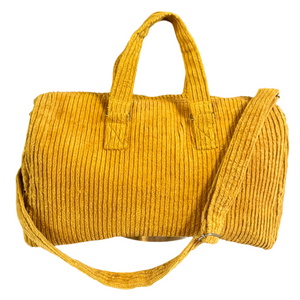 Mustard Duffle Bag