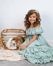 Nellie Ruffle Maxi Dress