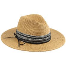 Western Paper Braid Fedora