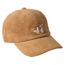 Cavalier King Embroidered Corduroy Baseball Hat