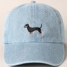 Dachshund Embroidered Baseball Hat