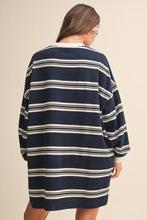 Striped Oversized Dress
