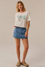 Denim Mini Skort