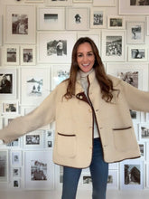 Reversible Suede and Sherpa Jacket