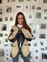 Argyle Button Up Cardigan