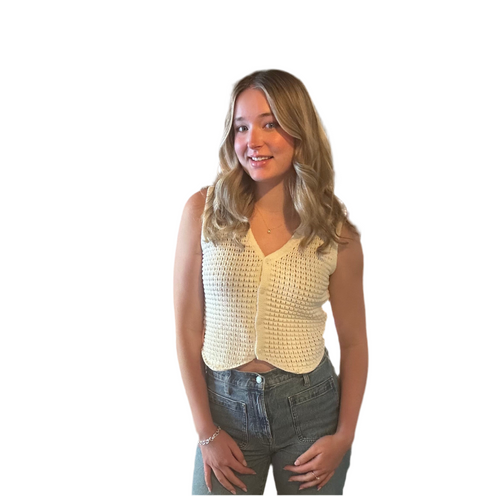 Nova Button Sweater Vest