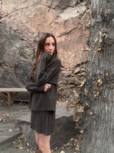 Sweater + Pleated Skirt Set