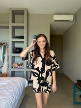 Abstract Sweater Shorts