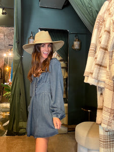 It's Pouring Smocked Back Romper