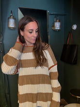Violette Striped Crewneck Sweater