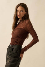 Lace Ruched Bodysuit