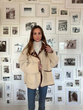 Reversible Suede and Sherpa Jacket