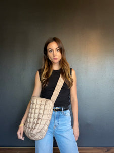 Grace Slouchy Quilted Tote