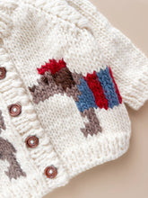 Kids’ Dachshund Cardigan