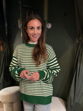 Contrast Knit Sweater