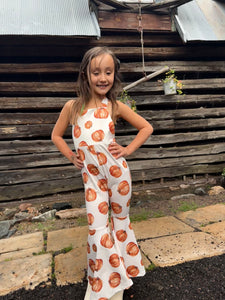 Andi Pleated Bell Bottoms Jumpsuit