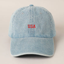 USA Denim Baseball Hat