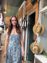 Paisley Smocked Midi Dress