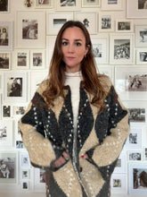 Argyle Button Up Cardigan