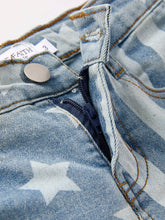 Star Stripe Flare Jeans