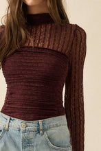 Lace Ruched Bodysuit