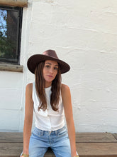 Ribbed Button Tank Top