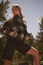 Plaid Sherpa Pullover