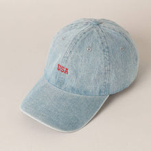 USA Denim Baseball Hat