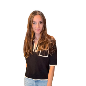Contrast Pocket Top