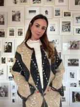 Argyle Button Up Cardigan