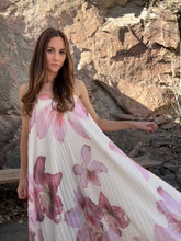 Bloomlight Pleated Maxi Dress