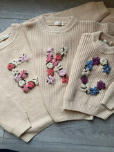 Kids Custom Embroidered Knit Sweater