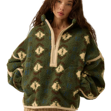 Geo-Print Sherpa Jacket