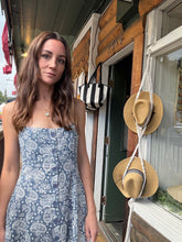 Paisley Smocked Midi Dress