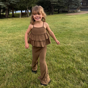 Presley Ruffle Tank 2-Pc. Set