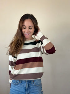 Blake Striped Sweater