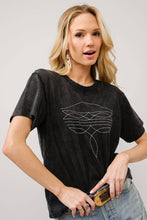 Boots Embroidered Washed T-Shirt