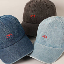USA Denim Baseball Hat