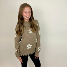 Flower Power Sweater - Tween
