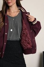 Varsity Bomber Jacket
