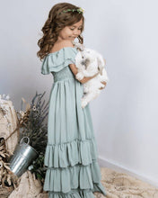 Nellie Ruffle Maxi Dress