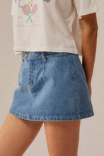 Denim Mini Skort