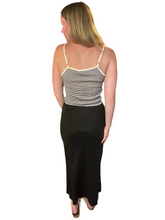 Front Tie Midi Skirt