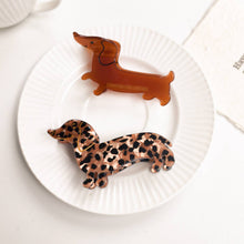 Sausage Dog Claw Clip