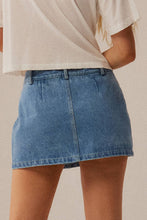 Denim Mini Skort