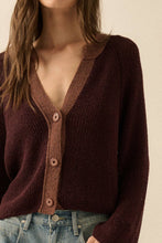 Contrast Cardigan