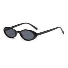 Minimalist Small Oval Sunglasses